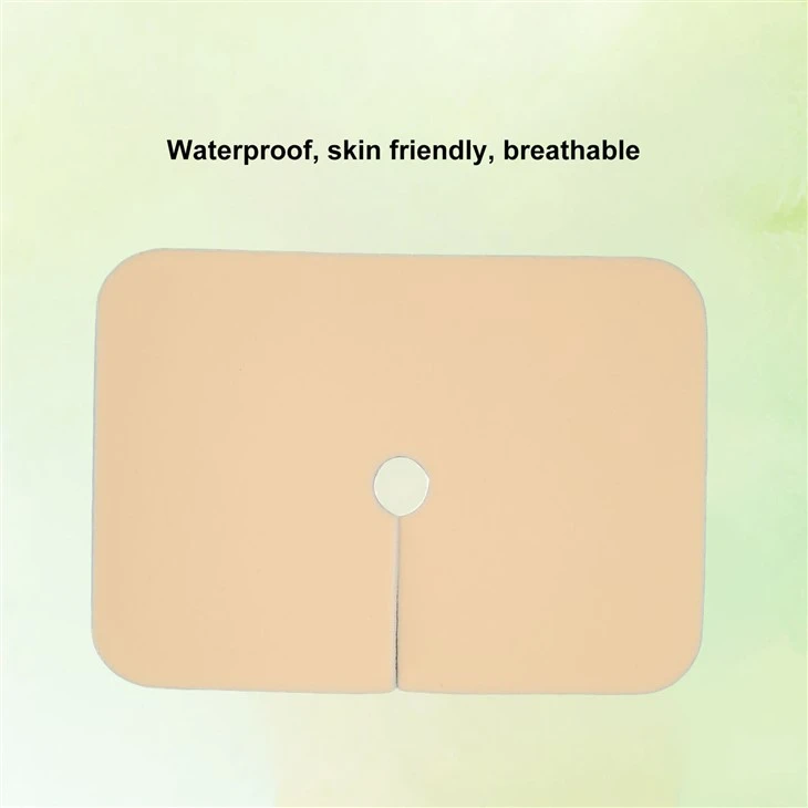 PU Foam Tube Tracheostomy Foam Dressings